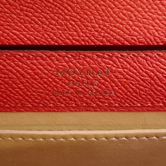 MOYNAT Moynat Regine 2-way Bag Leather Red - Picture 15 of 16